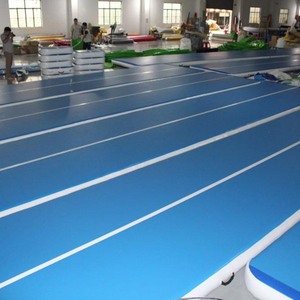 Colchoneta inflable para gimnasia, pista de caída de aire para gimnasio, <span class=keywords><strong>3M</strong></span>, 5M, 6M, 8M, 10M, 12M - Product Image 1