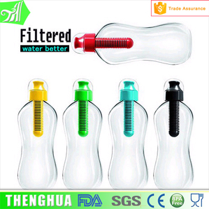 Sans bpa shaker bouteilles livre style vin <span class=keywords><strong>bouteille</strong></span> <span class=keywords><strong>bouteille</strong></span> d'<span class=keywords><strong>eau</strong></span> <span class=keywords><strong>filtre</strong></span> à <span class=keywords><strong>charbon</strong></span> - Product Image 6