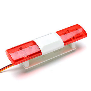 Rc xtra מהירות 360 סיבוב אזעקה אור מהבהב קל ערכת רכב אדום Rc מכונית משאית - Product Image 1