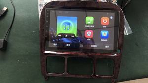 XinYoo Android auto GPS radio WIFI per Mercedes Benz S class con eccezionale legno di pesca rossa auto DVD lettore MP5 lettore GPS - Product Image 3