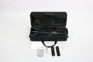 <span class=keywords><strong>Trompette</strong></span> rouge et noire avec étui, embouchure et accessoires, <span class=keywords><strong>trompette</strong></span> standard en Sib colorée <span class=keywords><strong>pour</strong></span> <span class=keywords><strong>débutant</strong></span> étudiant - Product Image 6