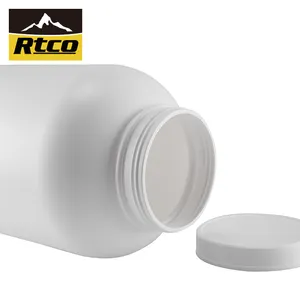 Plastic Container With Lid RTCO NEW Empty 1/1.8/2/2.4 Gallon Protein Powder Container Plastic Tubs With Lids