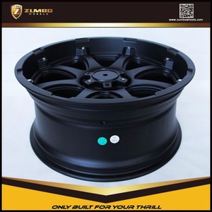 ZUMBO F7502 Semi Mate Coche Negro 20 "Llantas de Aleación - Product Image 4