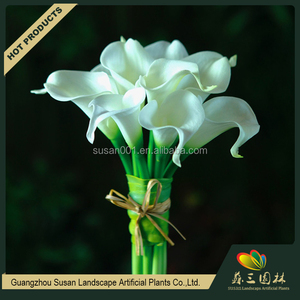 Fabricación wholesle real touch calla Lily flor artificial flor del <span class=keywords><strong>lirio</strong></span> de la decoración del hogar - Product Image 6