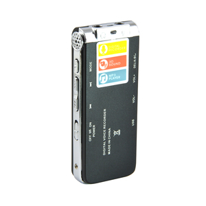 BUENKAI Mini enregistreur vocal numérique Lecteur MP3 <span class=keywords><strong>Dictaphone</strong></span> Appareil audio Enregistrement téléphonique avec une seule touche 8 Go - Product Image 4