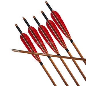 ลูกศรขนนก ด้ามไม้ไผ่ - Product Image 4