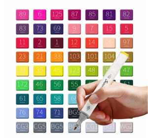 Bút Đánh Dấu Vĩnh Viễn 80 Màu, Bút Đánh Dấu Nghệ Thuật Với Hộp Đựng Để Vẽ Phác Thảo Màu Cho Người Lớn - Product Image 5