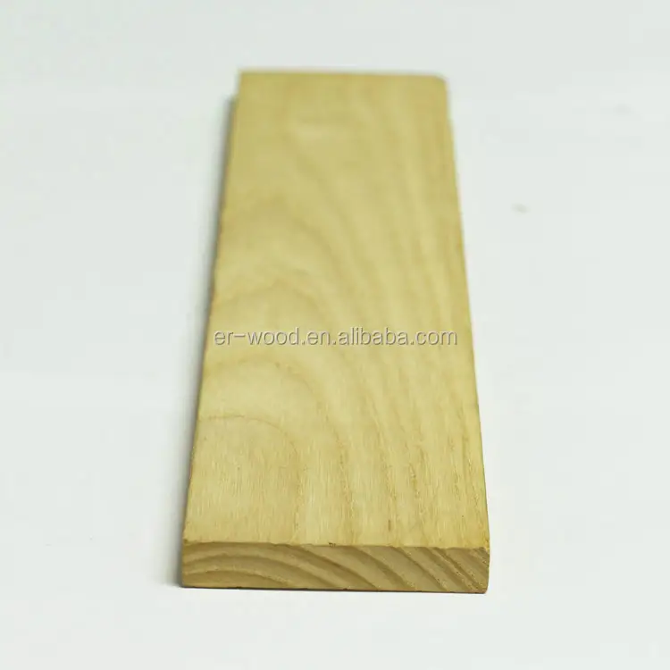 Triangular Decor Profile Moulding American White Oak Solid Wood Timber Decorative Furniture Trim E&R Wood for Furniture 3000mm
