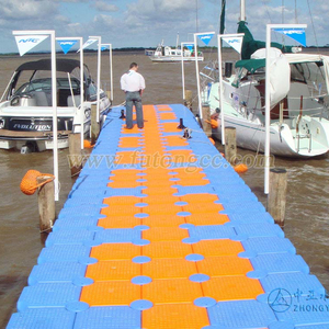 Plateforme flottante Marina en plastique HDPE, ponton flottant - Product Image 3