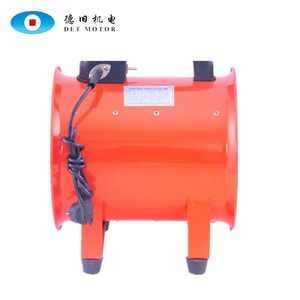 Ventilador Industrial Portátil <span class=keywords><strong>de</strong></span> 12 Pulgadas (300 mm), Ventilador Axial <span class=keywords><strong>de</strong></span> 3000 rpm, Extractor <span class=keywords><strong>de</strong></span> Aluminio para Taller, Ducto <span class=keywords><strong>de</strong></span> 5 Metros, Naranja, OEM - Product Image 5