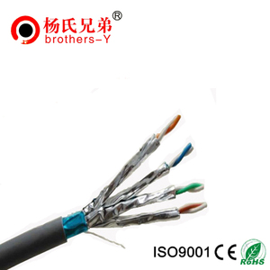 <span class=keywords><strong>สาย</strong></span>เคเบิล SFTP Cat6a แบบป้องกันสองชั้น 305 เมตร FFTP <span class=keywords><strong>สาย</strong></span>แลน Cat6a ผ่านการทดสอบ 0.56 มม. 0.58 มม. - Product Image 6