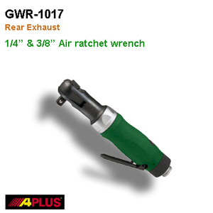 APLUS GWR-1017 1/4" and <b>3</b>/8" square Drive PNEUMATIC Ratchet Wrench - Product Image 2