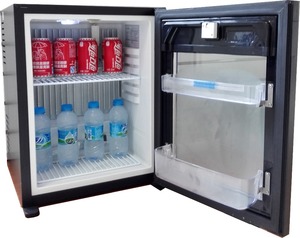 Refrigerador de Una Puerta, Refrigerador de Absorción Silencioso de <span class=keywords><strong>Bajo</strong></span> <span class=keywords><strong>Consumo</strong></span> con Estante de Vidrio Templado - Product Image 4