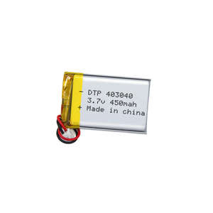 450 mAh lithium-ion battery cells rechargeable Li-ion battery cells 3,7 V - Product Image 1