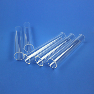 HM tabung borosilikat Hight diameter 6 inci, tabung kuarsa kapiler kristal tabung kaca silika menyatu - Product Image 1