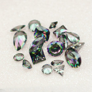 Nueva encanto negro afilado AB <span class=keywords><strong>Zircon</strong></span> Rhinestone del arte del clavo cristal <span class=keywords><strong>gema</strong></span> - Product Image 1