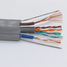 UTP Cat6 для лифта, подъемник, путешествие, плоский cat6 кабель, кабель видеонаблюдения для ip-камеры - Product Image 4