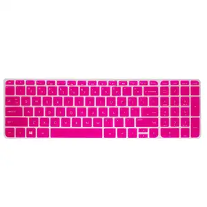 Silikon Kulit Pelindung Keyboard Keyboard Debu Cover untuk HP Pavilion 15 P15 dengan Nomor Pad