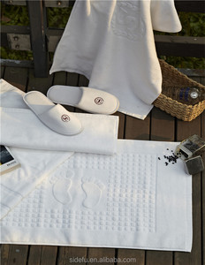<span class=keywords><strong>Di</strong></span> <span class=keywords><strong>Marca</strong></span> <span class=keywords><strong>di</strong></span> trasporto 100 Cotone 21s/2 Hotel Biancheria Da Bagno Jacquard In Rilievo Bagno Del Piede Asciugamano - Product Image 6