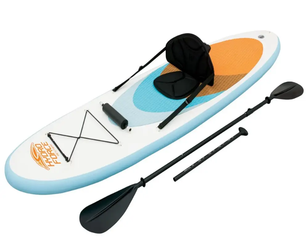 Hydro Force Highwave Sup Lite Opblaasbare Surfplank Stand Up <span class=keywords><strong>Bestway</strong></span> 65080 Seat Opblaasbare Snelheid Paddle Board