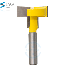 L-N125 8mmシャンク<span class=keywords><strong>t</strong></span>スロットカッタータングステンカーバイドロックホールルータービット木工ナイフ - Product Image 2
