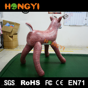 Directo de fábrica inflable publicidad dibujos animados ciervos varios caza <span class=keywords><strong>Reno</strong></span> animal modelos mapa personalizado - Product Image 6