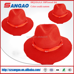 Vente en gros de chapeaux Fedora <span class=keywords><strong>Indiana</strong></span> <span class=keywords><strong>Jones</strong></span> en feutre pour hommes nouveau style de <span class=keywords><strong>chapeau</strong></span> Fedora en laine pour garçons - Product Image 2
