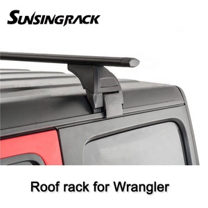 <span class=keywords><strong>Portapacchi</strong></span> in Alluminio Sunsing per Jeep Wrangler JK 4 Porte, <span class=keywords><strong>Accessori</strong></span> per Montaggio sul Tetto <span class=keywords><strong>Auto</strong></span>, Modello 2007+ - Product Image 6