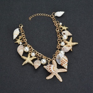Summer Accessories Ladies Starfish <strong>Shell</strong> Sea Beach <strong>Bracelets</strong> New Tidal Marine <strong>Shells</strong> Starfish Bohemian Charm <strong>Bracelet</strong> for Women - Product Image 3