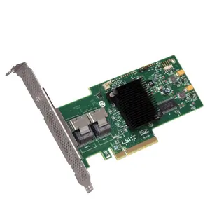 LSI SAS 9210-8i โฮสต์บัสอะแดปเตอร์ SAS 8พอร์ต,6กิกะไบต์/วินาที SAS + SATA เพื่อ PCI Express HBA