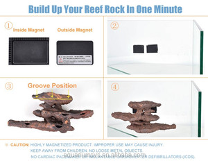 Een. S. BR180L Reef Scaping Op Glas Bio-Actieve <span class=keywords><strong>Rock</strong></span> <span class=keywords><strong>Marine</strong></span> <span class=keywords><strong>Aquarium</strong></span> <span class=keywords><strong>Live</strong></span> <span class=keywords><strong>Rock</strong></span> Functie Keramische Koraalrif <span class=keywords><strong>Rock</strong></span> - Product Image 5