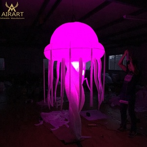 Party Decor Illuminated Inflatable <strong>Jellyfish</strong>/Inflatable Sea Animals - Product Image 4