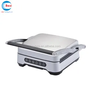 Electric BBQ Grill Kitchen Cooking Appliance Grill 6/8 Slice Sandwich Maker Contact Panini Press Grill