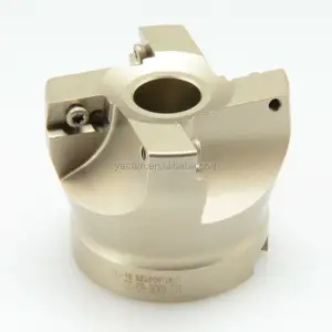 RAP400R-63-22-4T 75 Graden Indexeerbare Gezicht Frezen Cutter Shell Mill Voor Gebruikt APMT1604 Carbide Inserts