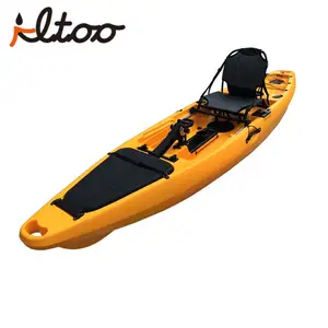 Venta mejor calidad de sentarse en la parte superior kayak pedales de pie