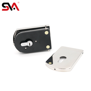 ราคาดีPatch Fitting Chromeห้องน้ำด้านล่างแก้วประตู<span class=keywords><strong>ล็อค</strong></span> - Product Image 3