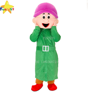 Funtoys CE les Sept Nains. Costume de mascotte de dessin animé de taille adulte pour l'événement de fête d'Halloween - Product Image 3