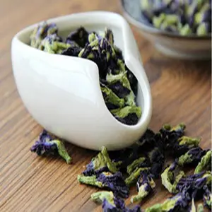فراشة البازلاء Shiningherb العلامة التجارية جودة الأزرق الشاي العضوية العضوية الطبيعية المجففة فراشة زهور البازلاء الشاي