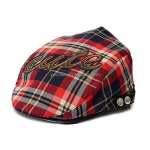 Bébé Enfants Enfants Garçons Soleil Beau Vérifier Cabbie Golf Pageboy Béret - Product Image 2