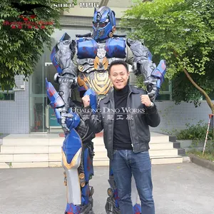 คอสเพลย์เสมือนจริงพิเศษที่กำหนดเอง3D อัตโนมัติเต็มรูปแบบ Transformer รุ่น Life ขนาดหุ่นยนต์