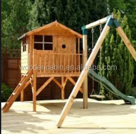 Bambini kid play house con swing