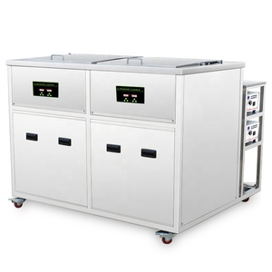 Nettoyeur à ultrasons de grande taille pour la fabrication d'outils de moulage / matrices, avec rinçage et 2 réservoirs, machine de <span class=keywords><strong>nettoyage</strong></span> sonique - Product Image 2
