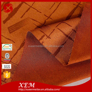 204*96 De Alta Calidad de Cualquier Color 100 Poliéster elástico <span class=keywords><strong>tela</strong></span> de gamuza <span class=keywords><strong>Para</strong></span> El Sofá - Product Image 4