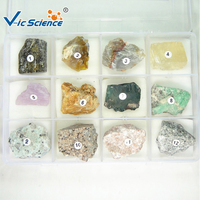 12 Tipos de Muestras de Minerales y Rocas para Colección