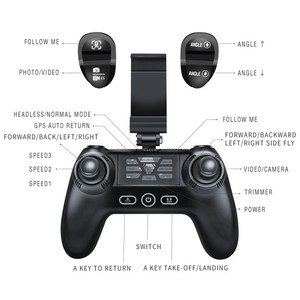 SJ S30W Dual GPS Follow me modalità 1080 P RC Drone UAV-Axis Gyro VS MJX Bugs6 - Product Image 5