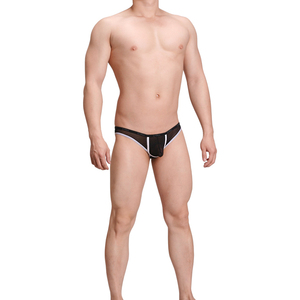 Envío imagen de transparente para hombre de la ropa interior de malla Hipster Sexy cubierta del pene Uzhot ropa interior SU12005 - Product Image 2