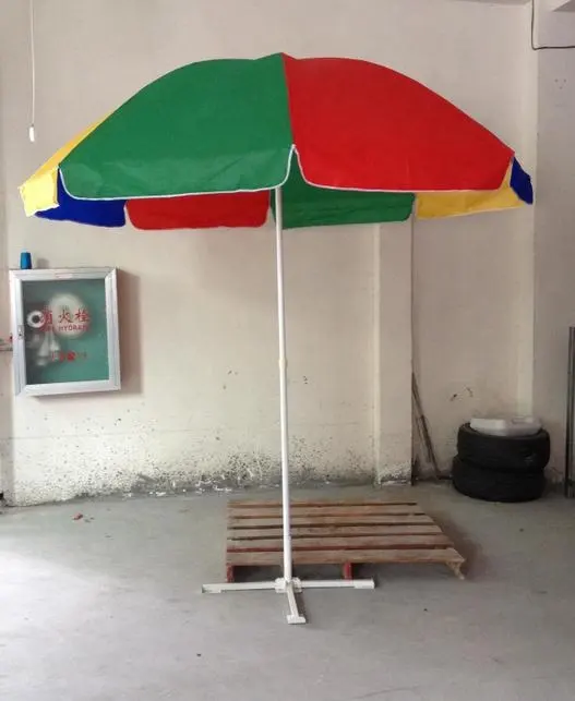 2023 New Great Outdoor 48 Inch High Quality Advertising Outdoor Beach Umbrella Frame With Steel Tilt For Sale