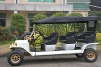 Vente aux enchères de voitures antiques, chariot de golf pour automobile élégant