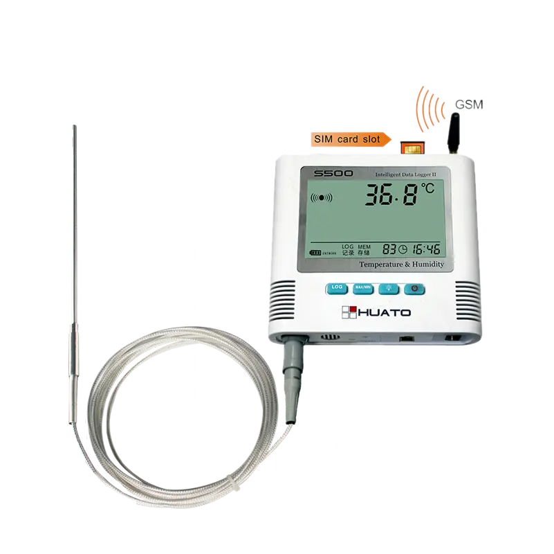 4G Sms Báo Động Phòng Lạnh Sử Dụng Giám Sát Nhiệt Độ Dữ Liệu Logger