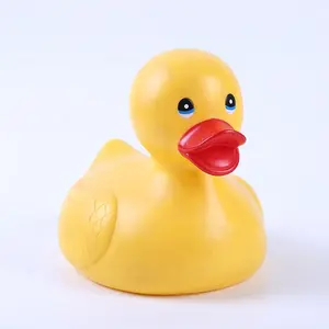 Conception Personnalisée promotionnelle En Plastique Pvc Matériel Jaune Canards En Caoutchouc